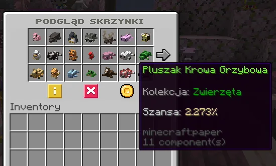Zrzut ekranu z serwera survival globmc.pl